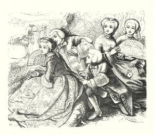 La quercia parlante da John Everett (after) Millais