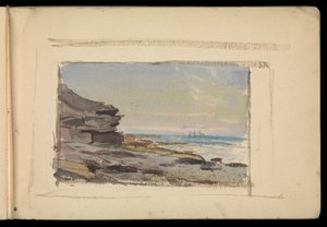 Paesaggio marino, taccuino da John Everett