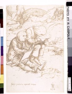 Protezione terribile contro i moscerini, 1853 da John Everett Millais