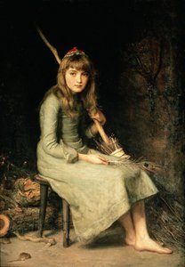 Cenerentola, 1881 da John Everett Millais