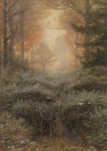 Furze bagnate dalla rugiada da John Everett Millais