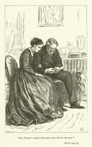 Illustrazione per Phineas Finn di Anthony Trollope da John Everett Millais