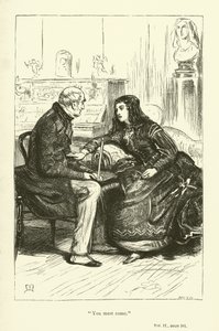 Illustrazione per Phineas Finn di Anthony Trollope da John Everett Millais