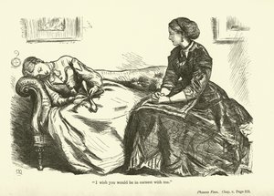 Illustrazione per Phineas Finn di Anthony Trollope da John Everett Millais