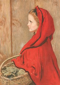 Cappuccetto Rosso da John Everett Millais