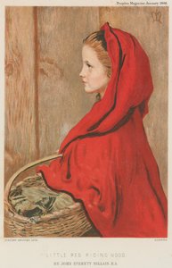 Cappuccetto Rosso da John Everett Millais