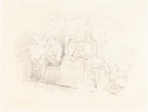 Amanti sotto un Albero da John Everett Millais