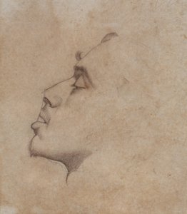 Ritratto di Dante Gabriel Rossetti da John Everett Millais