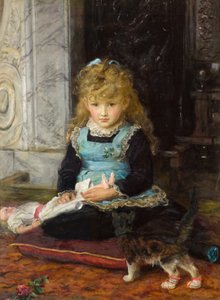 Il gatto con gli stivali da John Everett Millais