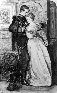 Il Brunswicker nero, c.1865 da John Everett Millais