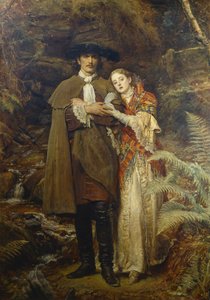 La sposa di Lammermoor da John Everett Millais