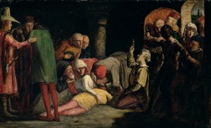 La morte di Romeo e Giulietta, c.1848 da John Everett Millais
