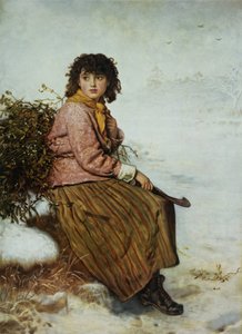 Il raccoglitore di vischio, 1894 da John Everett Millais
