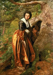 Il realista proscritto, 1651, 1852-53 da John Everett Millais