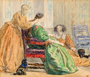La toilette da John Everett Millais