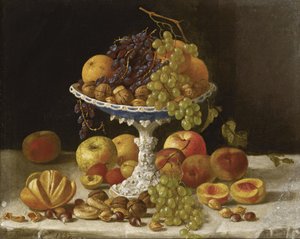 Natura morta con composta bianca da John F. Francis