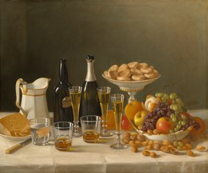 Vino, formaggio e frutta da John F. Francis