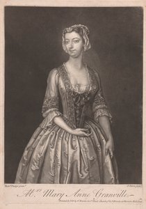 Signora Mary Ann Granville da John Faber the younger