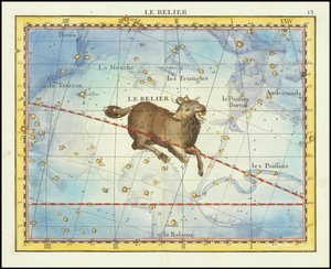 1776 - John Flamsteed - Le Belier (Ariete) da John Flamsteed