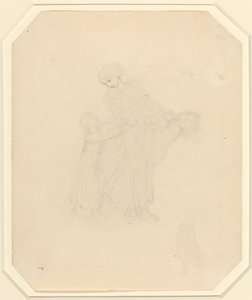 Adulto e Due Bambini da John Flaxman