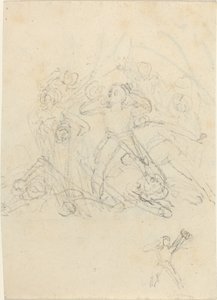 Scena di battaglia da John Flaxman