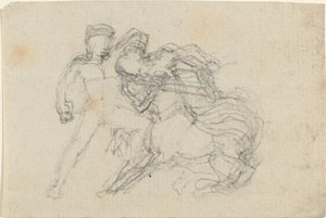 Battaglia tra Uomo e Centauro da John Flaxman