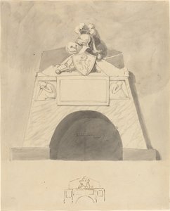 Progetto per un monumento da John Flaxman