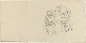 Gruppo di figure intorno a una figura seduta da John Flaxman