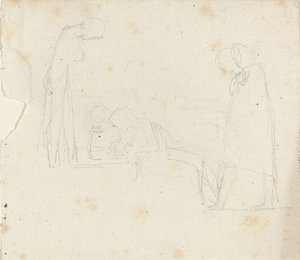 Gruppo di cinque figure da John Flaxman
