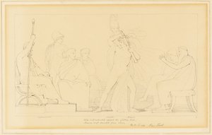 Minerva e Achille da John Flaxman