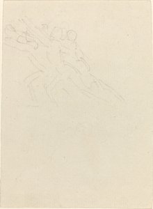 Figure in corsa con le braccia alzate da John Flaxman