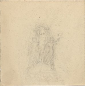 Studi per un monumento con l