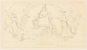 Il Consiglio degli Dei da John Flaxman