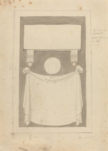 Tre campi di iscrizione da John Flaxman