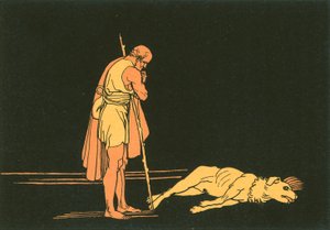 Ulisse e il suo cane da John Flaxman