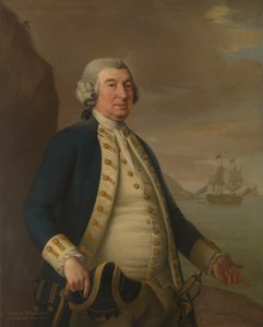 Ammiraglio William Parry (1705-1779) da John Francis Rigaud