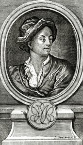 Matthew Prior, inciso da J. Clark, 1722 da John Francis Rigaud