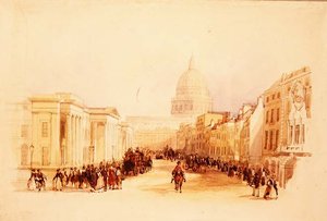 General Post Office e St. Martin le Grand da John Francis Salmon