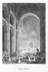 Scena da Old St Pauls di William Harrison Ainsworth