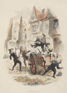 Pagina del Titolo da Old St. Pauls, di William Harrison Ainsworth, pub. 1855