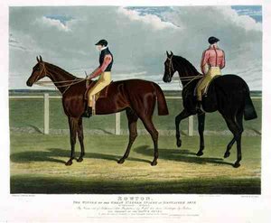 Rowton, il vincitore del Great St. Leger Stakes a Doncaster