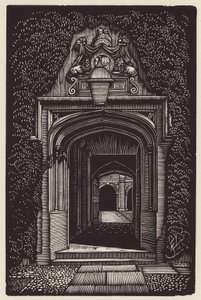Cambridge: Magdalene (xilografia) da John Frederick Greenwood