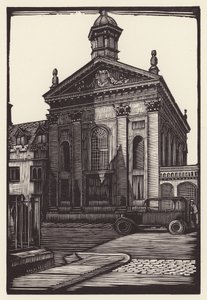 Cambridge: Pembroke (xilografia) da John Frederick Greenwood