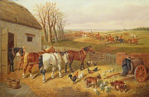 Una Fattoria Occupata da John Frederick Herring