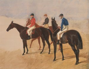 Steeplechase cracks: Allen McDonough su Brunette, Tom Oliver su Discount e Jem Mason su Lottery da John Frederick Herring