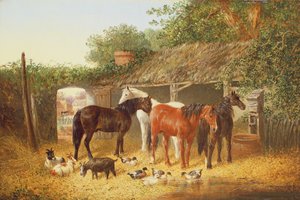 Compagni di fattoria da John Frederick Herring Junior