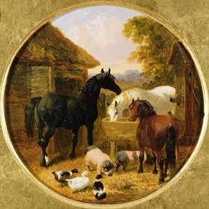 Scena di cortile da John Frederick Herring Junior