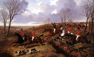 Caccia in piena corsa da John Frederick Herring Jnr