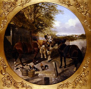 Cortile della stalla da John Frederick Herring Jnr