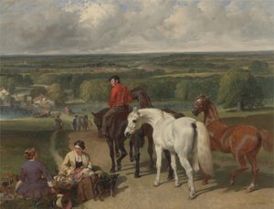 Esercitazione dei cavalli reali, 1847-55 da John Frederick Herring Senior